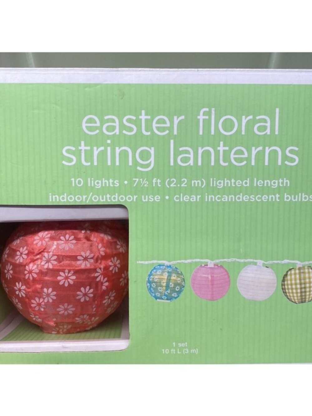 Easter Floral String Lanterns String Lights